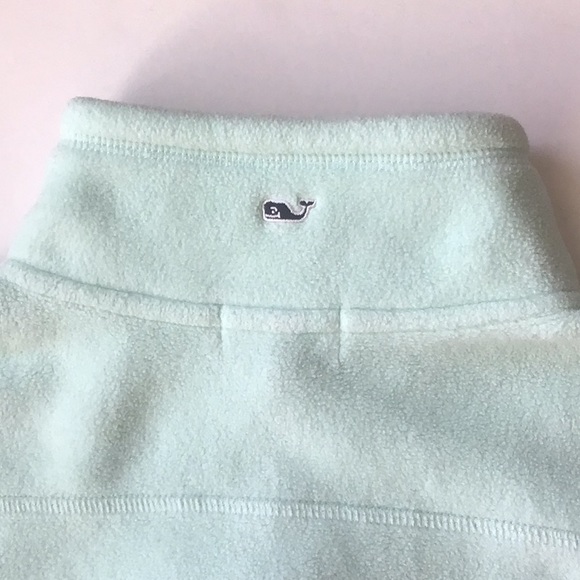 Vineyard Vines Mint Green Fleece Vest - Picture 8 of 13